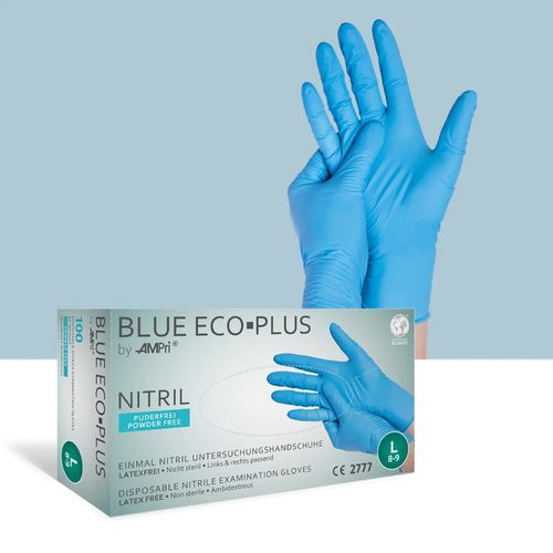 Blue Eco Plus, Nitril, blau (24cm)